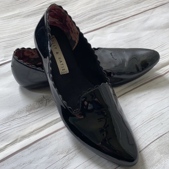 Kelly & Katie Black Shoes Size 8 Flats - Picture 8 of 13